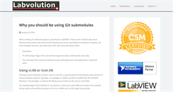 Desktop Screenshot of labvolution.com